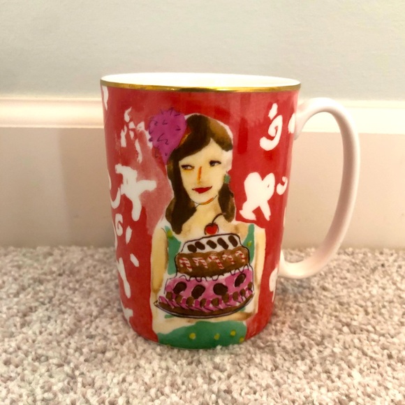 NWOT KATE SPADE & LENOX ‘JUST DESSERTS’ COFFEE MUG